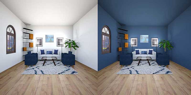 چگونه از دیوارها برای بزرگ‌تر کردن فضا استفاده کنیم؟