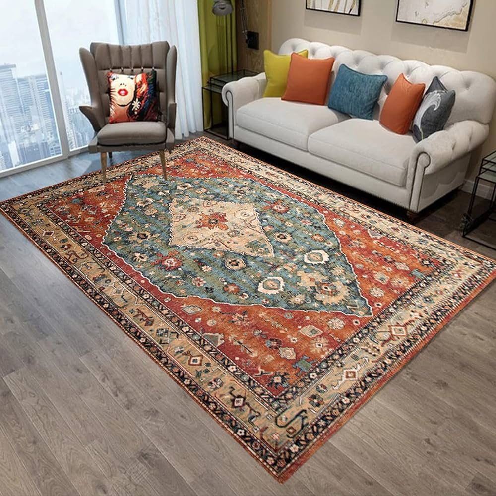 انتخاب فرش کوچک برای فضای بزرگ